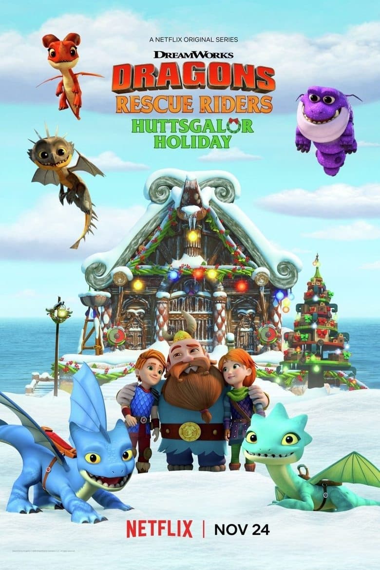 Poster Dragons: Rescue Riders: Huttsgalor Holiday (2020)