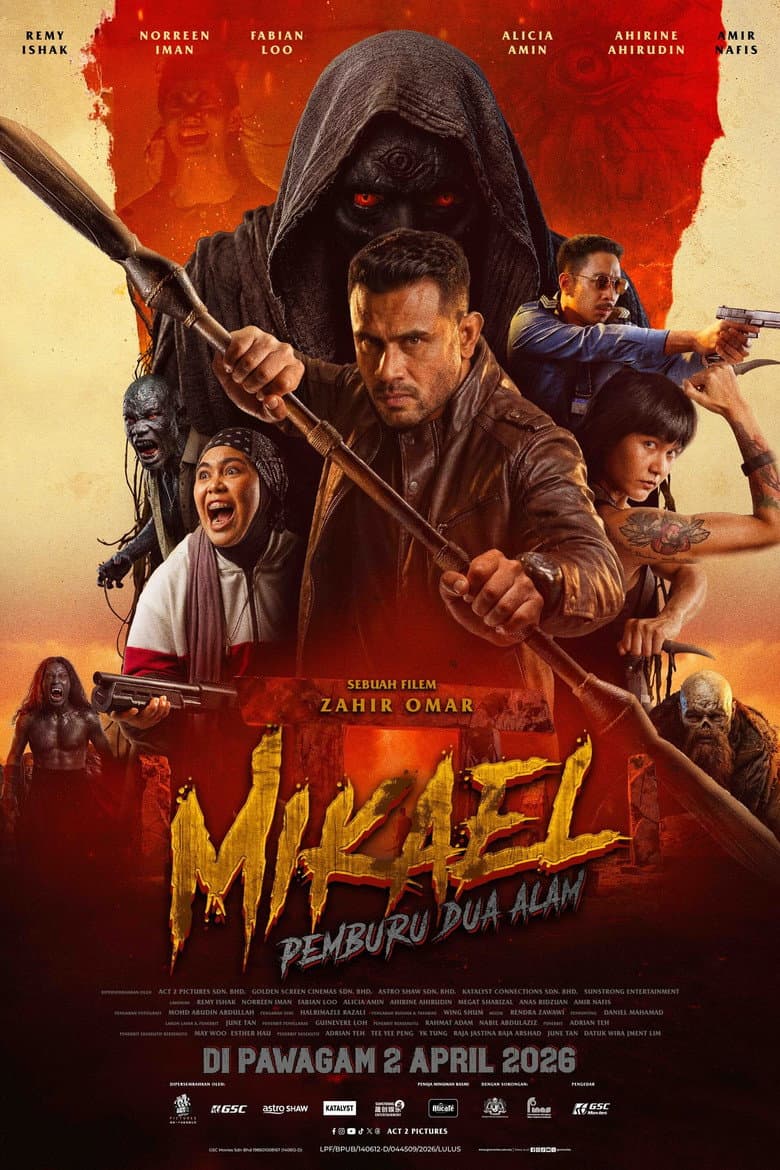 Poster Mikael: Pemburu Dua Alam (2026)