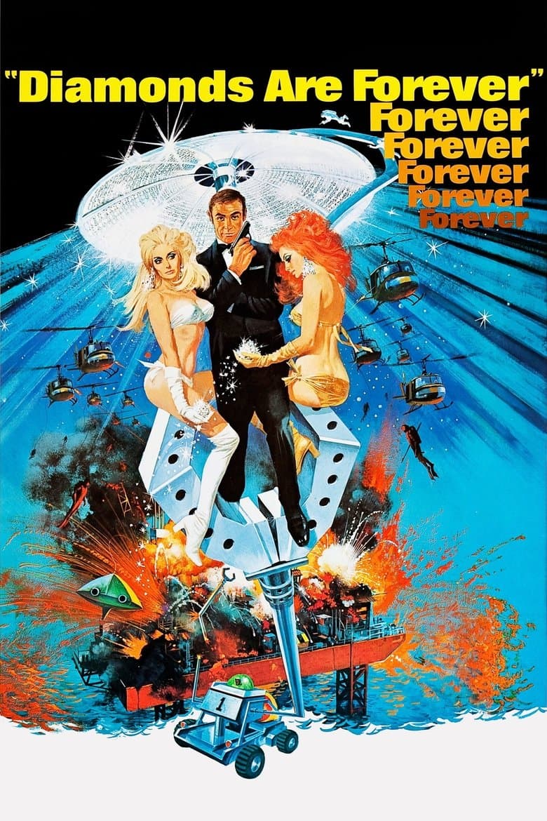 Poster Diamonds Are Forever (1971)